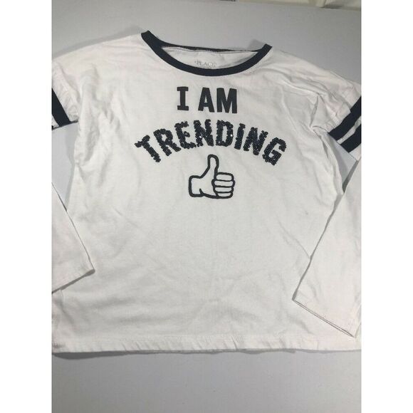 Childrens Place  Girls Studded T Shirt  Size Xlarge 14  - Picture 5 of 6